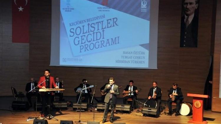 Keçiören’den THM Solistleri Geçti