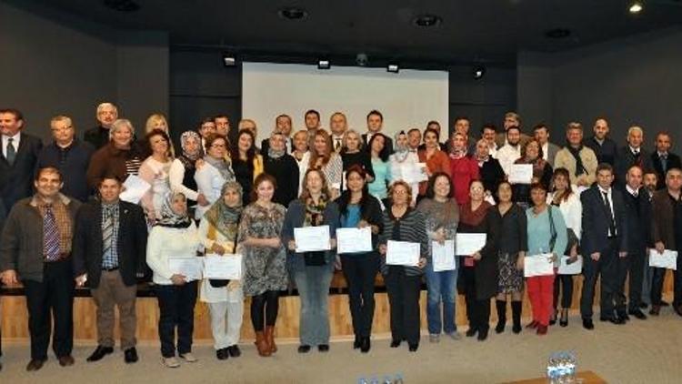 Geleceğin Zeytincileri İle Pastacılar Belgelerini Aldı