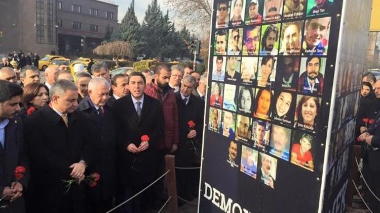 Ankara Saldırısında Hayatını Kaybedenler Anıldı