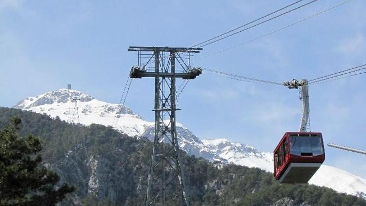 Antalya’da Çocukların Kar Sevinci