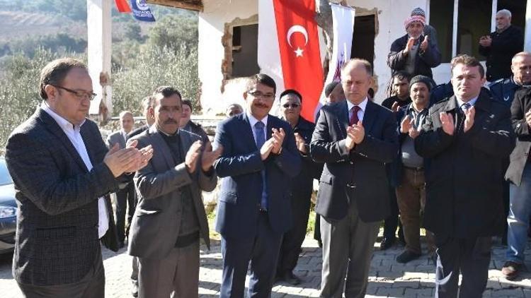 Sancaklıkayadibi Yeni Muhtarlık Binasına Kavuştu