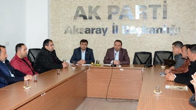 Aksaray’da AK Parti’den Muhtarlarla İstişare Toplantısı