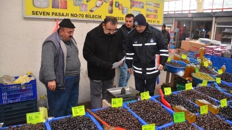 Kapalı Pazarda Ölçü Ve Tartı Aletleri Denetimi Yapıldı