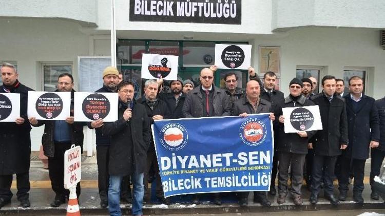 Bilecik’te “Diyanetime Dokunma- Diyanetine Sahip Çık” Eylemi