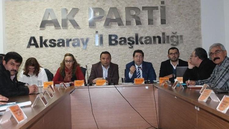 Aksaray’da AK Parti Yönetim Kurulu Toplantısı Yapıldı