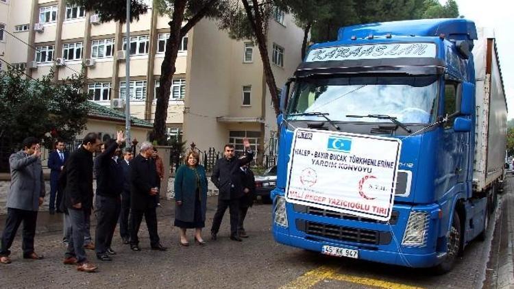 Vali Recep Yazıcıoğlu Tır’ı Türkmenler İçin Yola Çıktı