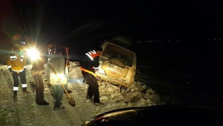 Doğubayazıt’ta Hasta Kurtarma Operasyonu