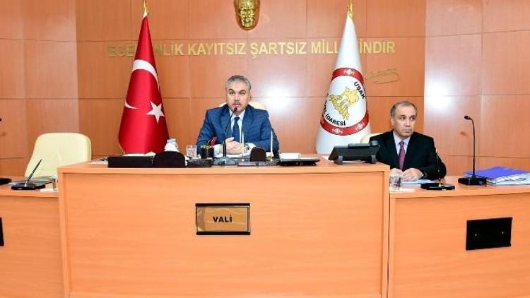 Uşak İl Koordinasyon Kurulu Toplantısı