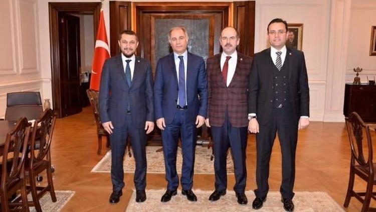 AK Parti Nevşehir Milletvekilleri İç İşleri Bakanı Efkan Ala’yı Ziyaret Etti