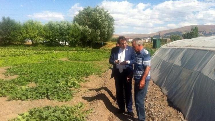 Erzurum Çiftçisine Yeni Destek