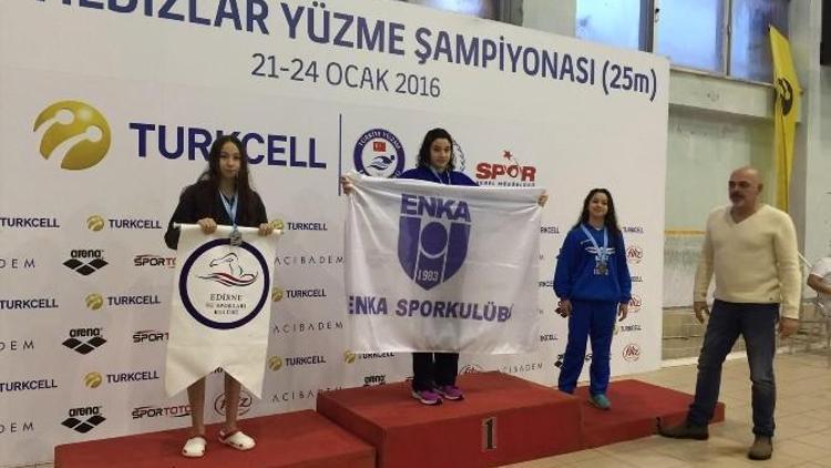 Edirne Su Sporlaru Kulübü, Türkiye Şampiyonası’ndan Madalyalarla Döndü