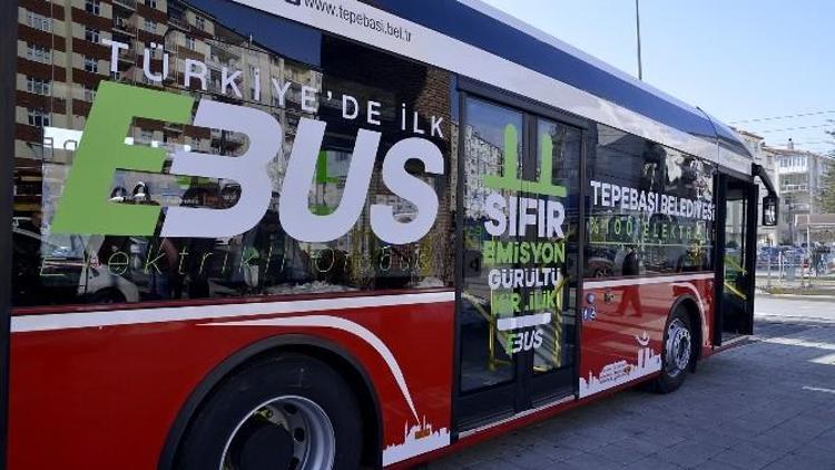 Tepebaşı’nın Çevreci Araçları Tanıtılıyor