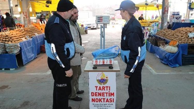 Kapalı Pazaryeri’nde Zabıta Denetimi