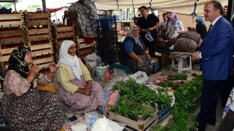 Pamukkale’de Semt Pazarlarında Yaz-kış Saati Uygulaması Başladı