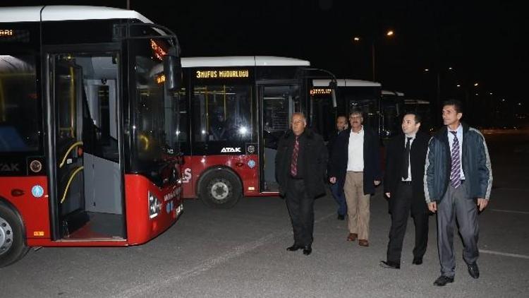 Toplu Taşıma Araçlarına Dezenfekte Tedbiri