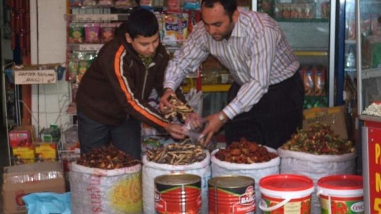 Kurutulmuş Sebzelere Rağbet Arttı