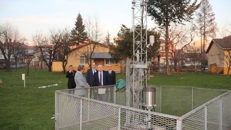 Vali Ali Fidan Meteorolojiyi Ziyaret Etti