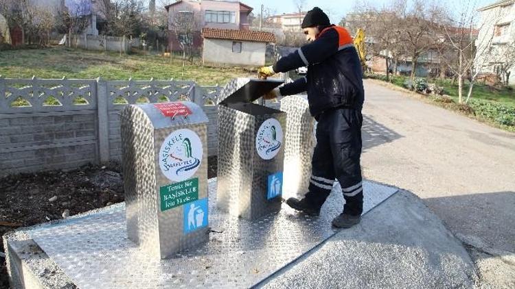 Başiskele’de 50 Noktaya Yer Altı Çöp Koyteynerleri Konulacak