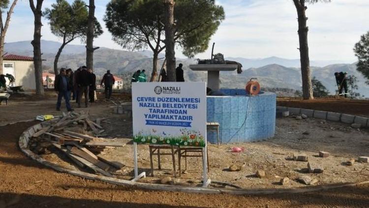 Nazilli’nin Hasköy Mahallesi Parkı Yenileniyor