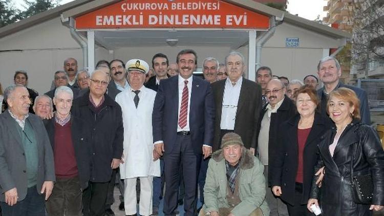 Başkan Çetin Çukurova Emekli Evini Ziyaret Etti