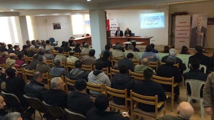 Kos-gep’ten Siteler Esnafına Bilgilendirme Toplantısı