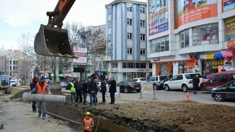 Tekirdağ’daki Yağmur Suyu Ve Kanalizasyon İnşaatı