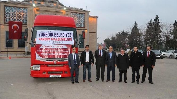 Yüreğir Belediyesi’nden Cizre’ye Bir Tır Dolusu Yardım