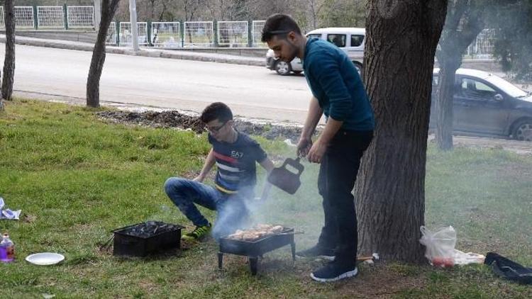 Şubat Ayında Mangal Keyfi