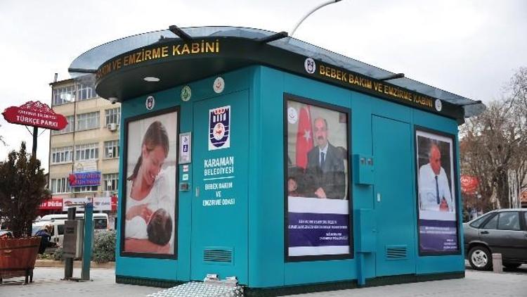 Karaman’da Anneler İçin Emzirme Ve Bebek Bakım Kabini