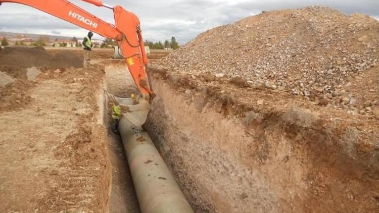 Boztepe Recai Kutan Barajı Sulaması Çalışmaları Devam Ediyor