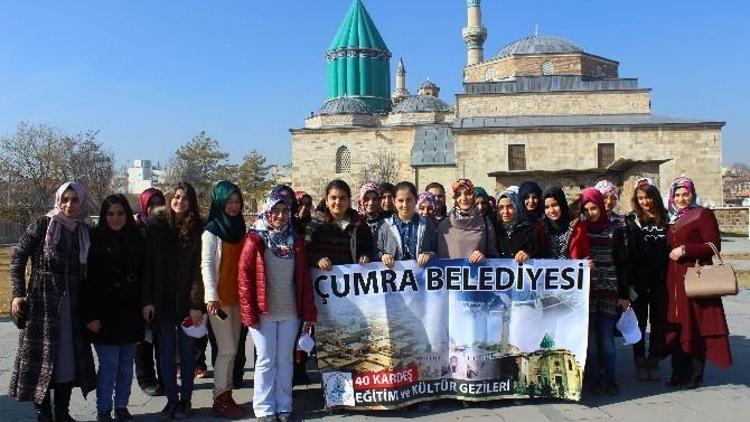 Çumra Belediyesi “40 Kardeş Eğitim Ve Kültür Gezileri” Projesi Başladı