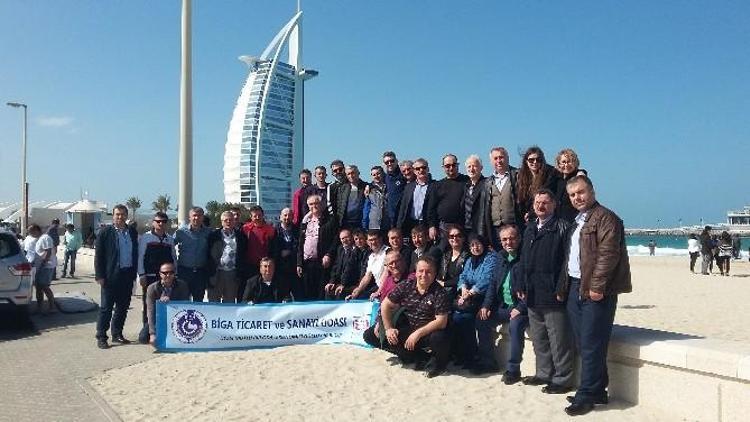 Biga TSO Heyeti Dubai’de İşbirliği Fırsatlarını Araştırdı