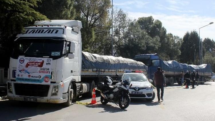 İyilik Tır’ları Yola Çıktı