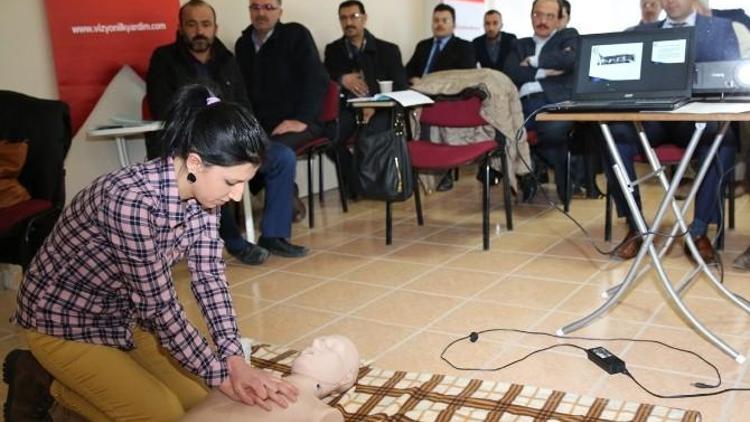 Selçuklu Belediyesi Personeline İlk Yardım Eğitimi