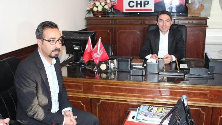 Eğitim-sen Şube Başkanı Kaya’dan CHP İl Başkanı Kiraz’a Ziyaret