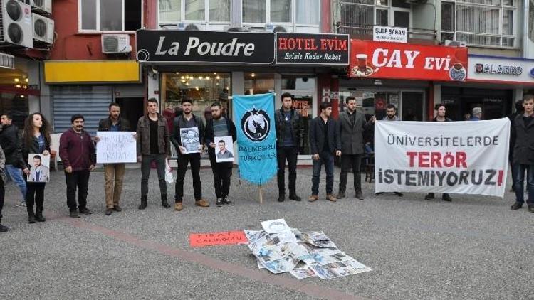 Balıkesir’li Türkçüler Fırat Yılmazı Andı