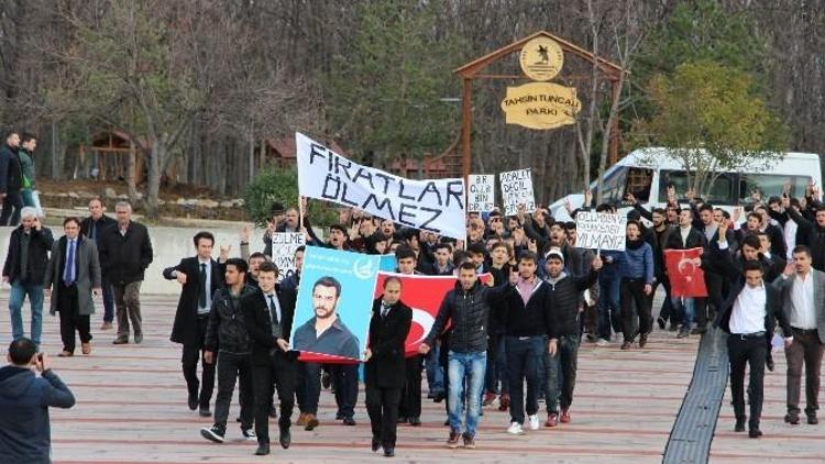 Ülkücüler OMÜ’de Fırat Çakıroğlu’nu Andı