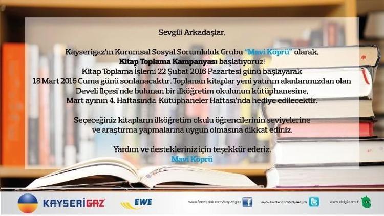 Kayserigaz Sosyal Sorumluluk Projelerine Devam Ediyor