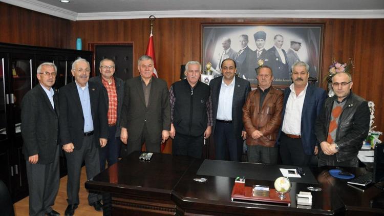 Gülüç Belediye Başkanı Demirtaşa ziyaret