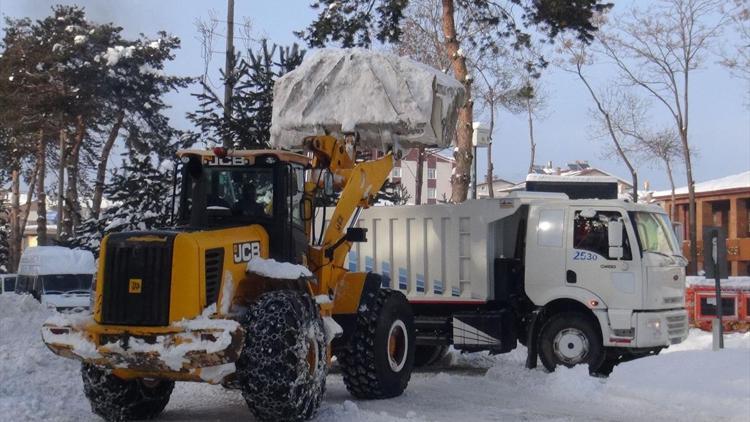 Tatvanda toplanan kar ilçe dışına taşındı