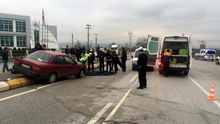 Sakaryada otomobilin çarptığı kadın öldü