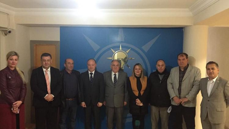Bulgaristan Edirne Başkonsolosu Vılçev, AK Partiyi ziyaret etti