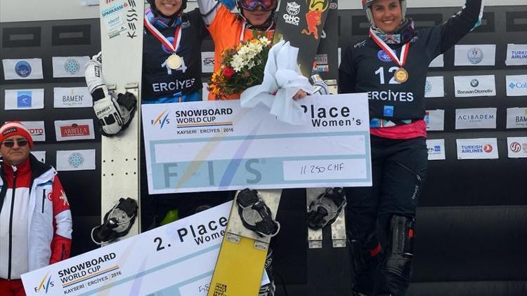 Snowboard Dünya Kupası final yarışları yapıldı