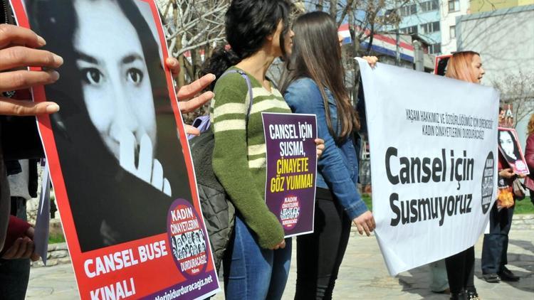 Muğlada kadın cinayetleri protesto edildi