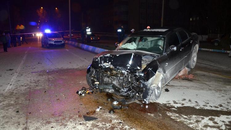 Kahramanmaraşta trafik kazası: 1 ölü, 4 yaralı