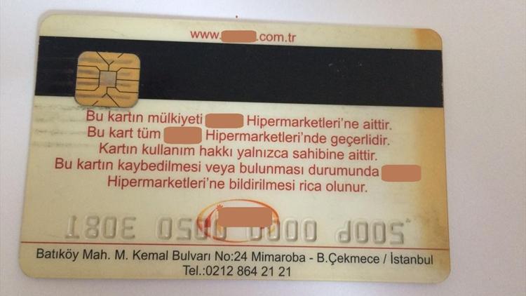 Takograf cihazına alışveriş kartı takan kişi yakalandı