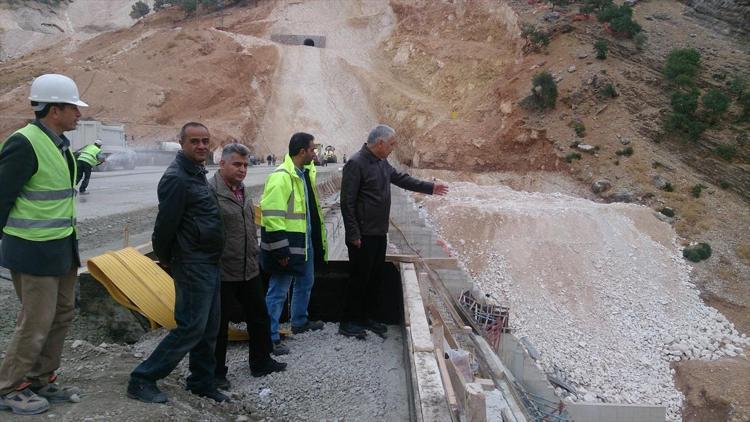 Ardıl Barajındaki inşaat çalışmaları sürüyor