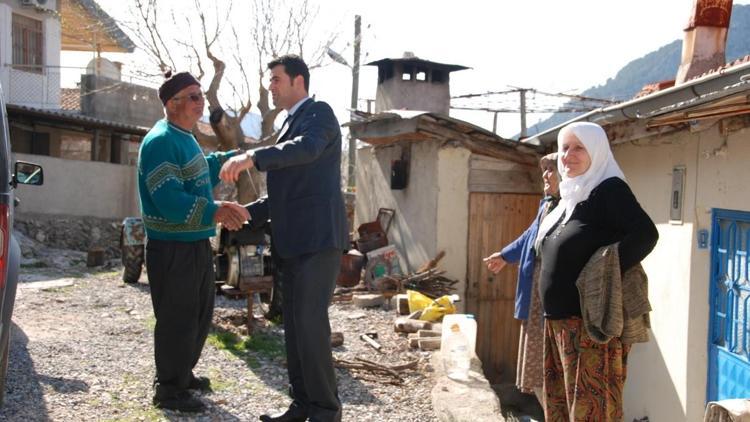 Akseki Kaymakamı Beşikciden mahalle ziyareti