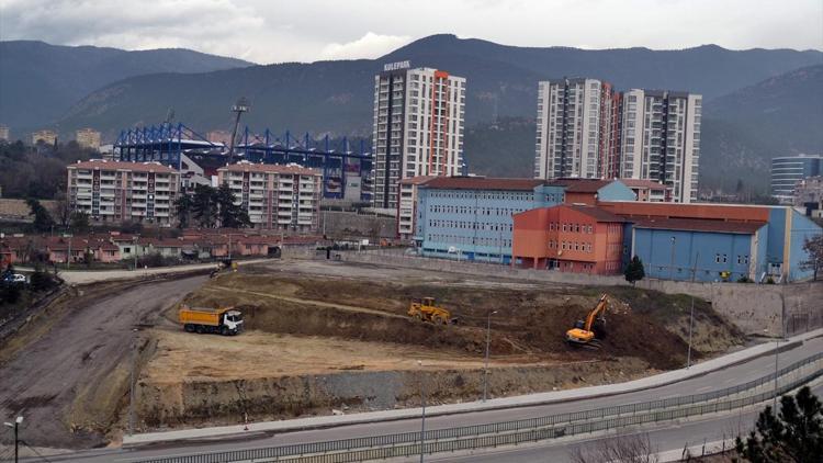 Karabükte park yapımı