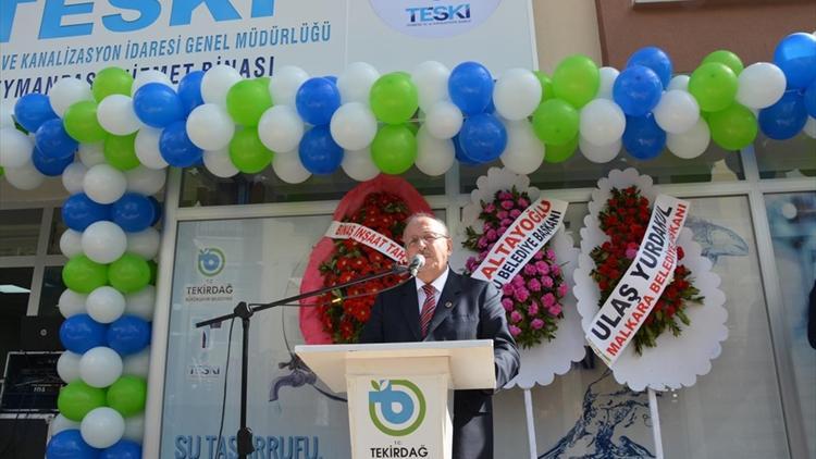 TESKİnin Süleymanpaşa  hizmet binası hizmete açıldı